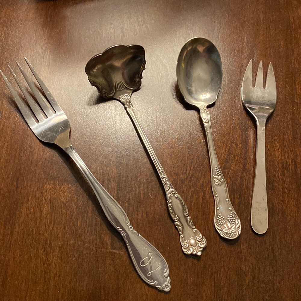 4 Assorted Vintage Flatware Pieces!